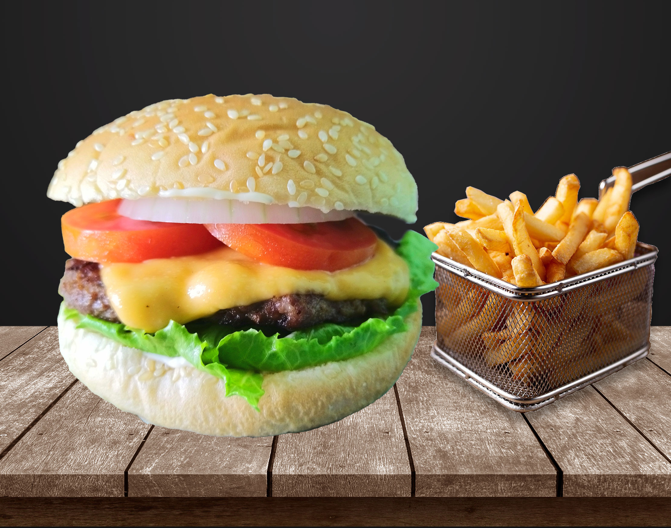 Hamburguesa clásica